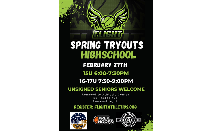 Spring High School Tryouts (9th-12th Grade) 