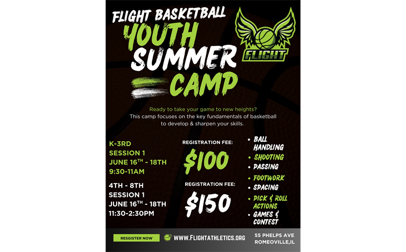 Flight Basketball Youth Summer Camp