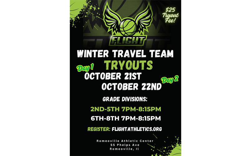2025 Flight Winter Travel Team Tryouts